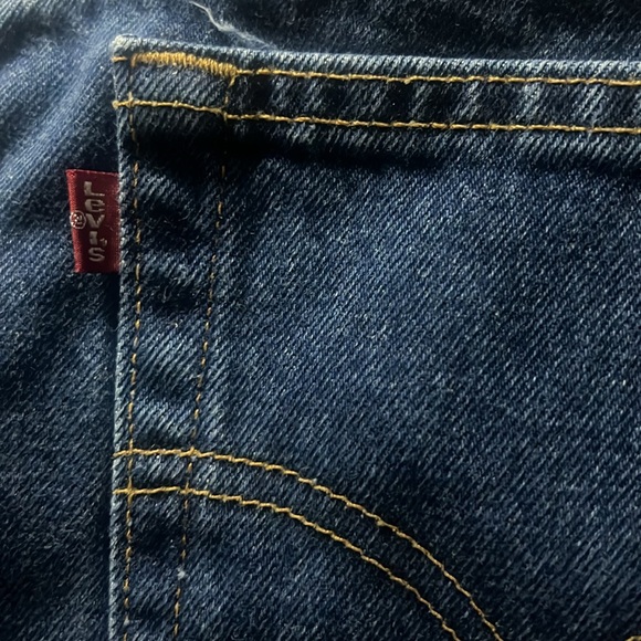 Levi’s 460 Loose Fit Straight Leg Red Tab Denim Jeans 14M Womens - Picture 3 of 8